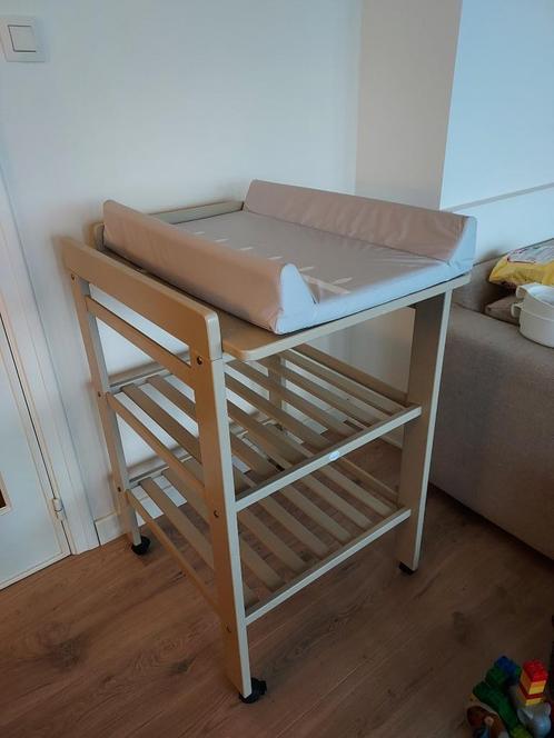 Verzorgingstafel, Kinderen en Baby's, Kinderkamer | Commodes en Kasten, Zo goed als nieuw, Commode, 90 tot 105 cm, Minder dan 75 cm