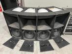 Martin Audio W8S 18"/15" sub incl. wheels (8x), Audio, Tv en Foto, Luidsprekerboxen, Ophalen of Verzenden, Gebruikt, 120 watt of meer