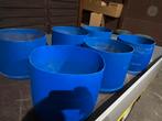 Halve vaten voor  groenten in serre of moestuin te kweken, 75 tot 150 liter, Ophalen, Gebruikt