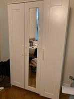 Witte IKEA kleerkast BRIMNES, Huis en Inrichting, Kasten | Kleerkasten, Ophalen, Gebruikt, 100 tot 150 cm, 150 tot 200 cm