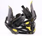 L snowboard bindingen SALOMON UNITE, black/yellow, Sport en Fitness, Snowboarden, Verzenden, Gebruikt, Bindingen