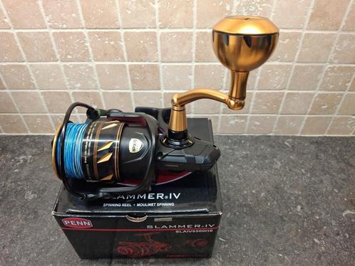 Penn Slammer IV 6500HS, Watersport en Boten, Hengelsport | Zeevissen, Zo goed als nieuw, Molen, Ophalen of Verzenden
