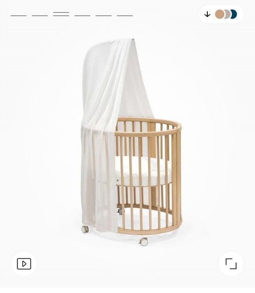 Stokke Bed, verzorgingstafel en kasten, Enfants & Bébés, Berceaux & Lits, Comme neuf, Lit, Enlèvement ou Envoi