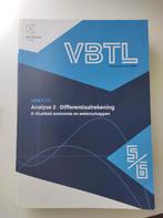 VBTL 5/6 - Leerboek Analyse 2: differentiaalrekening D-econo, Ophalen of Verzenden, Zo goed als nieuw, Nederlands