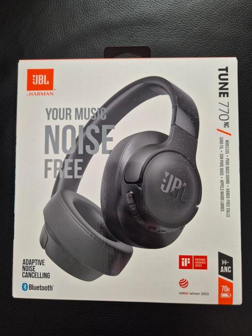 JBL Tune 770NC koptelefoon met noise cancelling, Audio, Tv en Foto, Hoofdtelefoons, Nieuw, Op oor (supra aural), Overige merken