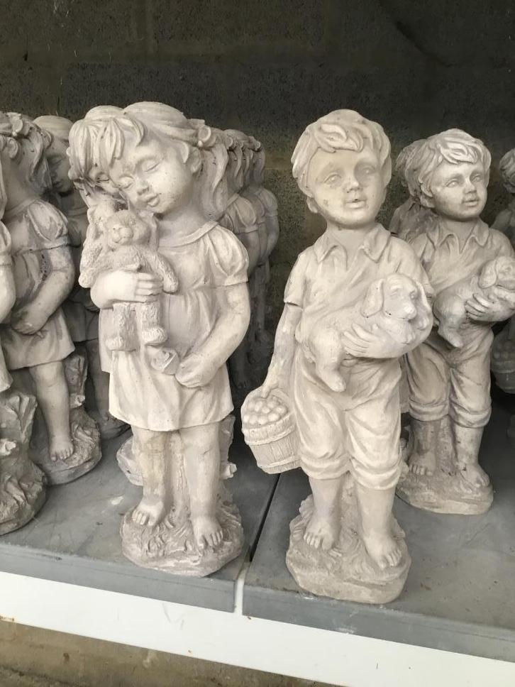 Tuinbeeld, Tuin en Terras, Tuinbeelden, Nieuw, Mensenbeeld, Beton, Ophalen