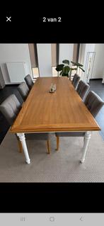 Nieuwe tafel 3m hout. 60% korting. Originele prijs €1299., Huis en Inrichting, Ophalen, Zo goed als nieuw