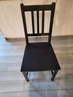 Te koop 6 Ikea stoelen, Huis en Inrichting, Stoelen, Ophalen, Zwart