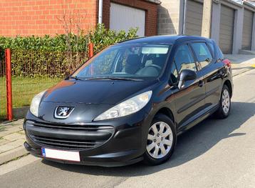 Peugeot 207 SW Break 1.4i Essence 61.000Km, Autos, Achat, Boîte manuelle, Noir, 5 portes