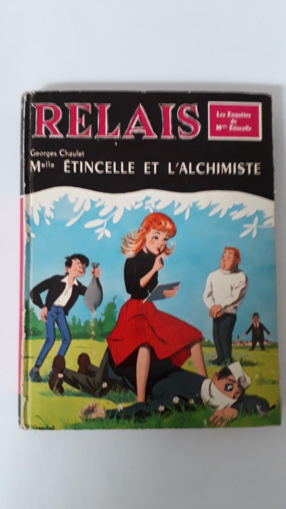 Livre vintage - Mademoiselle Etincelle et l’alchimiste, Livres, Enlèvement ou Envoi, Utilisé, Fiction