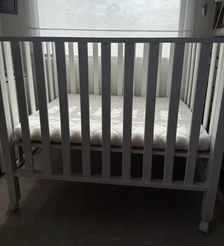 Pericles babybox, Kinderen en Baby's, Babyparken, Zo goed als nieuw, Vierkant, In hoogte verstelbaar, Wieltjes, Ophalen