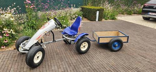 ELECTRISCHE BERG GoCart met tweede zitje en aanhangwagen, Kinderen en Baby's, Speelgoed | Buiten | Skelters, Gebruikt, Berg, Duozit