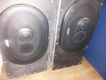 EARTHQUAKE ZWARE 6x9 inch 3-weg speakers