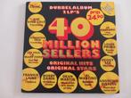 Vinyl 2LP 40 Million Sellers Hits Pop Rock 'n Roll Jazz, Cd's en Dvd's, Ophalen of Verzenden, 12 inch, Pop