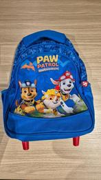 Boekentas trolley voor kleuters - Paw Patrol, Enlèvement ou Envoi, Utilisé, Bleu, Sac à dos