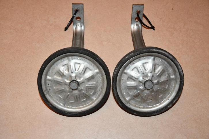 Steunwieltjes voor kinderfietsje, Fietsen en Brommers, Fietsonderdelen, Gebruikt, Algemeen, Wiel, Ophalen of Verzenden