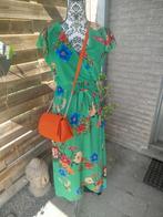 Fleurige maxi-dress/ lange jurk maat S, Kleding | Dames, Ophalen of Verzenden, Zo goed als nieuw, Maat 36 (S), Onder de knie