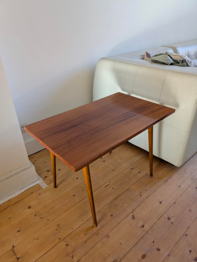 Vintage Scandinavische salontafel / bijzettafel, Huis en Inrichting, Tafels | Bijzettafels, Ophalen