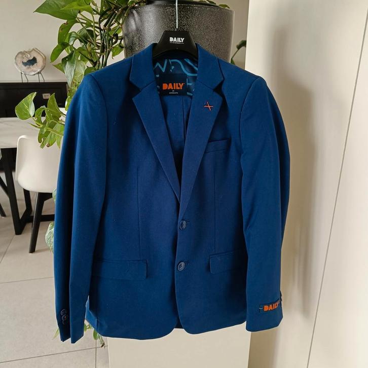 Outfit jongens/tieners-Maat 158/164-Communie/huwelijk-petrol, Enfants & Bébés, Vêtements enfant | Taille 164, Enlèvement ou Envoi