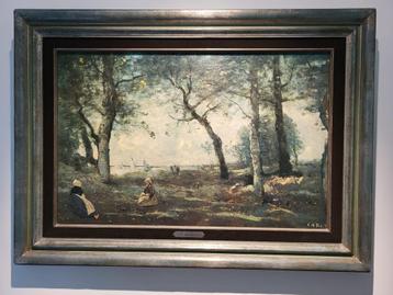 Schilderij (mooi landschap) B83-H60, Enlèvement