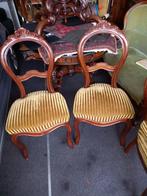 set van 4 antieke eetkamer stoelen en nog meer, Ophalen, Zo goed als nieuw, Willem 3