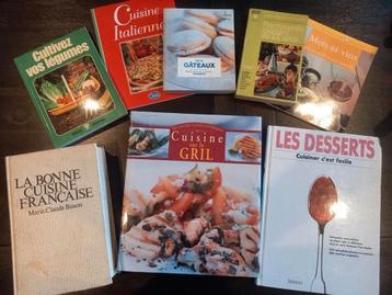 Livres de cuisine beschikbaar voor biedingen