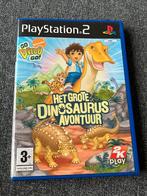 PS2 - Het grote dinosaurus avontuur (go diego go), À partir de 3 ans, Utilisé, Enlèvement ou Envoi