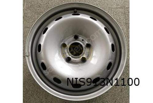 Nissan/Opel/Renault velg staal 6J x 16" (zilver) (bij naafde, Auto-onderdelen, Banden en Velgen, Band(en), Personenwagen, Nieuw