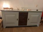 Dressoir 200b x 47d x 93h, Ophalen, 25 tot 50 cm, 150 tot 200 cm, Met deur(en)