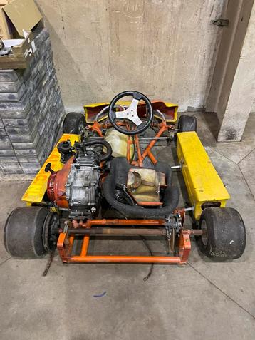 Kart met motor