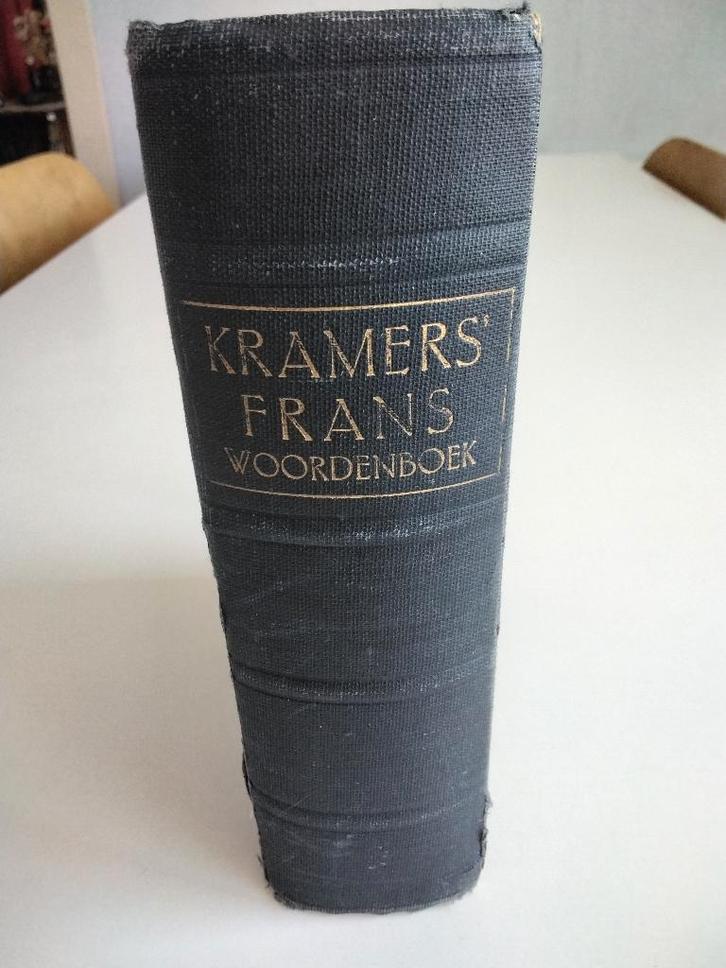 Dictionnaire KRAMERS'-WOORDENBOEK/Néerlandais-Français/1950, Livres, Dictionnaires, Utilisé, Néerlandais, Kramers, Enlèvement ou Envoi
