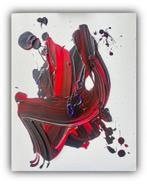 Œuvre abstraite - acrylique sur toile - David Brush « RED », Enlèvement ou Envoi