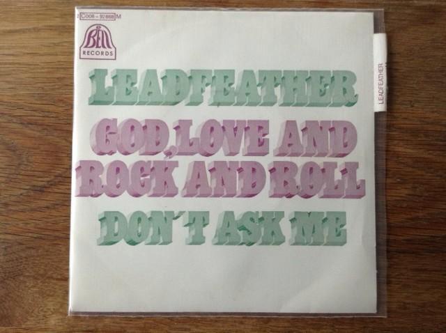 single leadfeather, CD & DVD, Vinyles Singles, Single, Rock et Metal, 7 pouces, Enlèvement ou Envoi