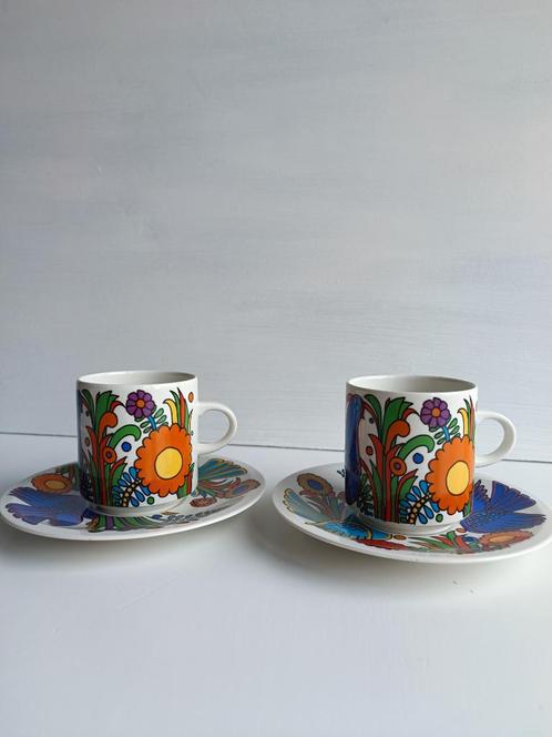 Villeroy & Boch kleine mok + schotel model Acapulco, Huis en Inrichting, Keuken | Servies, Zo goed als nieuw, Ophalen of Verzenden