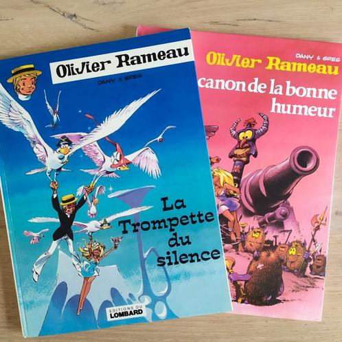 Olivier Rameau 8 La trompette 9 Le canon Dany Greg EO TBE, Boeken, Stripverhalen, Meerdere stripboeken, Ophalen of Verzenden
