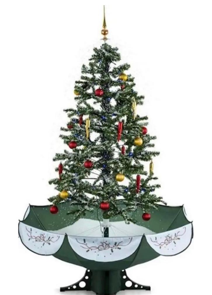 Nieuwe sneeuwende kerstbomen inclusief toebehoren, Diversen, Kerst, Nieuw, Ophalen of Verzenden