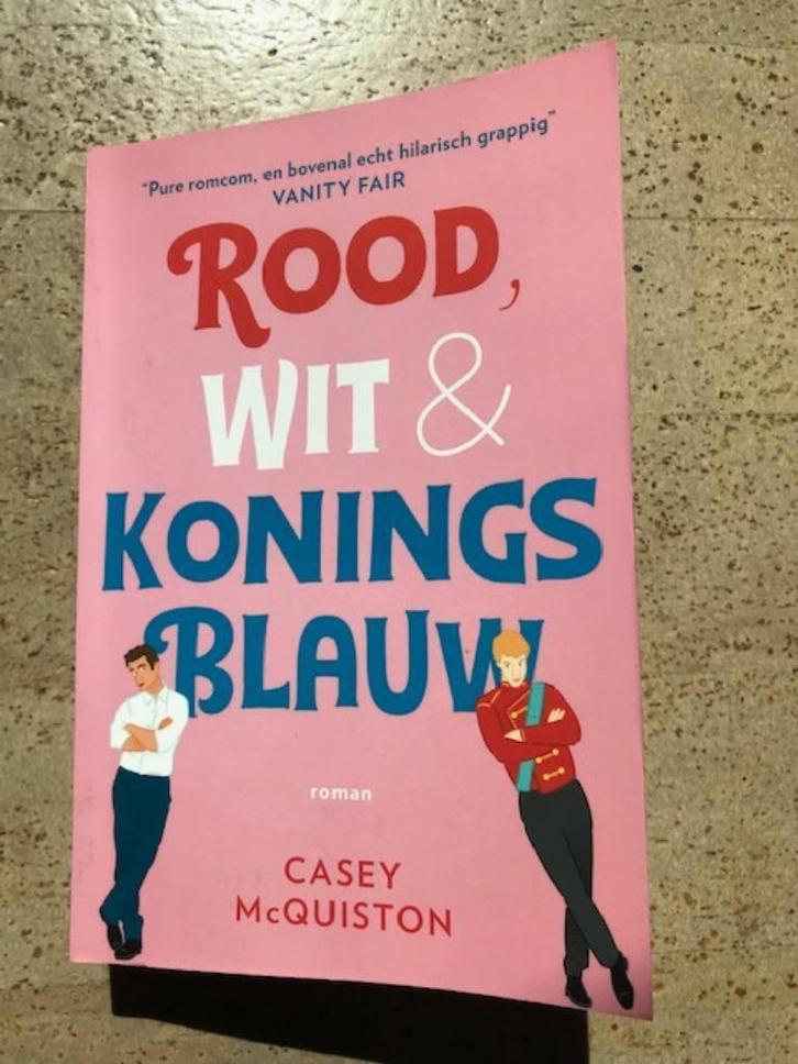 Rood , wit en koningsblauw , jeugdboek, Boeken, Kinderboeken | Jeugd | 13 jaar en ouder, Zo goed als nieuw, Fictie, Ophalen of Verzenden