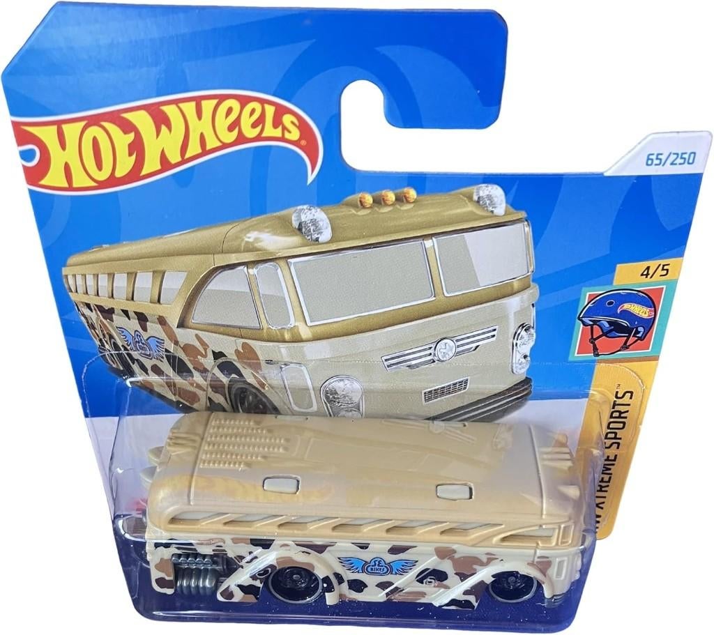 Hot Wheels - HW Xtreme Sports - Surfin' School Bus - 1:64, 333 Continental Boulevard, El Segundo, CA 90245, United States, Nieuw