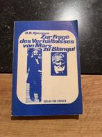 Zur Frage des Verhältnisses von Marx zu Blanqui - D.B. Rjaza, Ophalen of Verzenden, Gelezen, Politiek en Staatkunde, D.B. Rjazanov