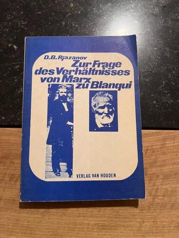 Zur Frage des Verhältnisses von Marx zu Blanqui - D.B. Rjaza beschikbaar voor biedingen