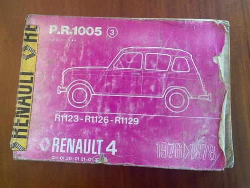Garage Renault 4 1976/1978 manuel, Autos : Divers, Modes d'emploi & Notices d'utilisation, Enlèvement ou Envoi