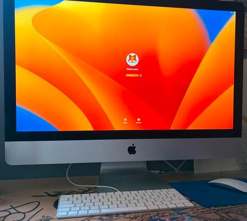 iMac Retina 5K, 27-inch, 2020, Computers en Software, Apple Desktops, Zo goed als nieuw, iMac, 3 tot 4 Ghz, 8 GB, Ophalen