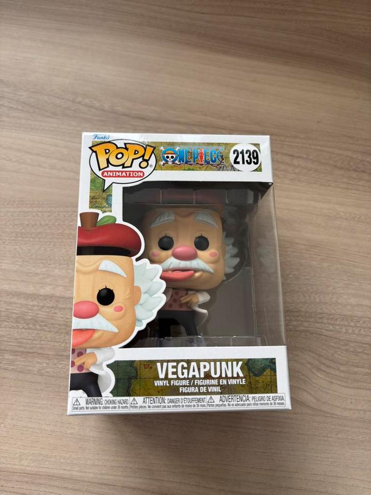 Vegapunk #2139 Funko Pop! Animation: One Piece, Verzamelen, Poppetjes en Figuurtjes, Zo goed als nieuw, Ophalen of Verzenden