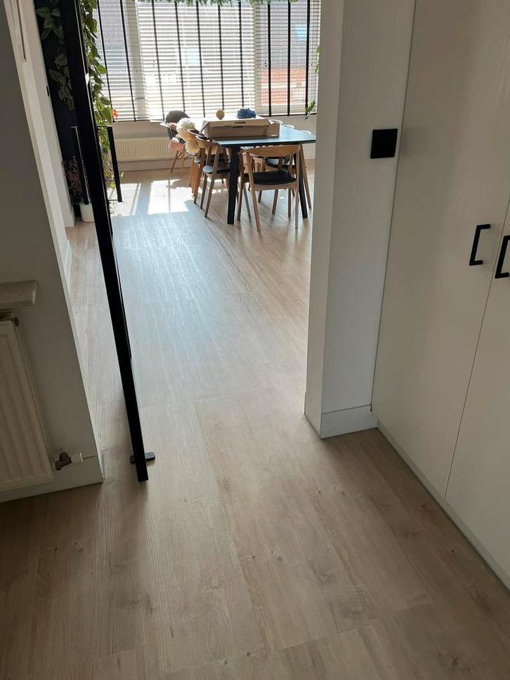 GAMMA click PVC Extra Breed Lazio beige eiken, Huis en Inrichting, Stoffering | Vloerbedekking, Nieuw, Vinyl, Beige, 10 tot 25 m²