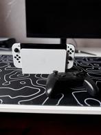 Nintendo Switch OLED Blanche + Manette Pro, Comme neuf, Switch OLED