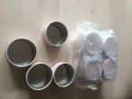 Roze ronde blikken doosjes UITVERKOOP, Ophalen of Verzenden, Nieuw, Kraamcadeau