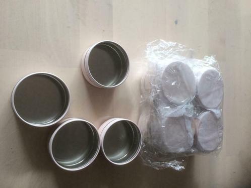 Roze ronde blikken doosjes UITVERKOOP, Kinderen en Baby's, Kraamcadeaus en Geboorteborden, Nieuw, Kraamcadeau, Ophalen of Verzenden