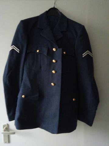 Te koop, oud, uniform luchtmacht NL Jas, 2x broek.