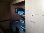 bureau met bureaumeubel, Ophalen, Gebruikt, Bureau