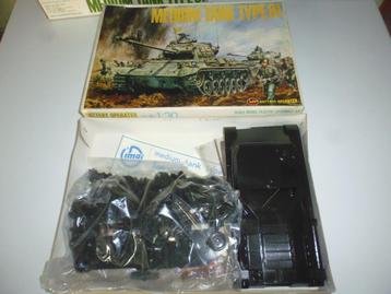 IMAI M61 Medium Tank Plastic hobby kit vintage 1/30ème